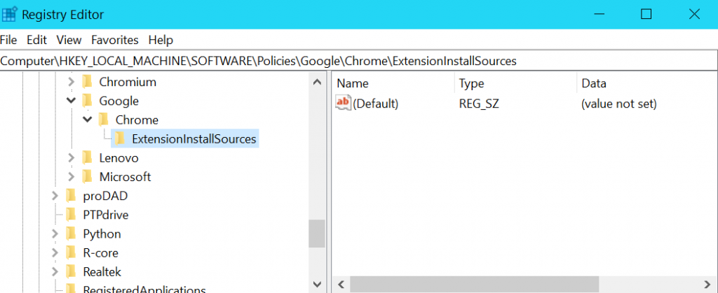 The Windows registry key HKEY_LOCAL_MACHINE\SOFTWARE\Policies\Google\Chrome\ will show you all the enabled policies.